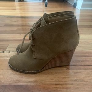 Lucky Brand Wedge Booties